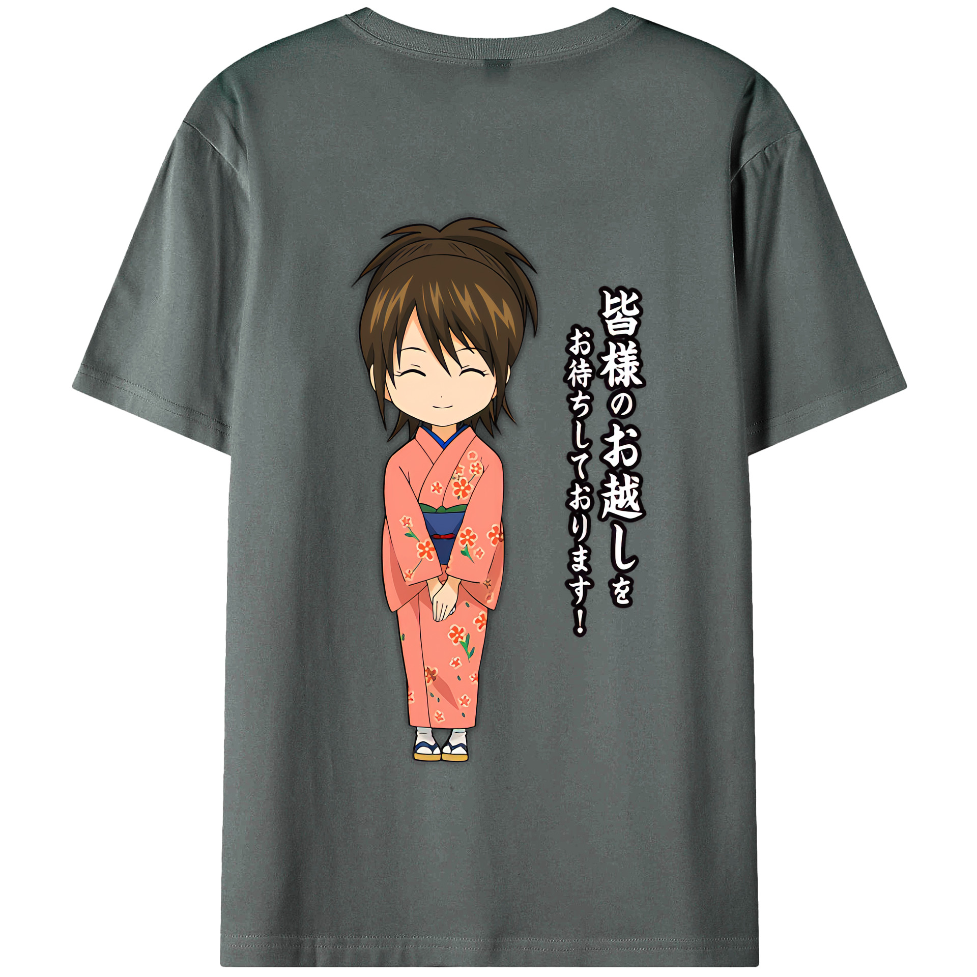 （画像用） ぎんたま 坂田銀時（さかたぎんとき） 神楽 志村新八（しむら しんぱち） GINTAMA Sakata Gintoki Kagura Shimura Shinpachi 綿100％半袖Tシャツ（背面プリント）